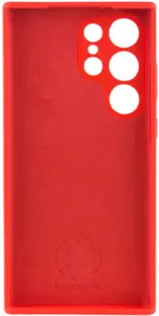 Чехол Silicone Cover Lakshmi Full Camera (AAA) для Samsung Galaxy S23 Ultra Red