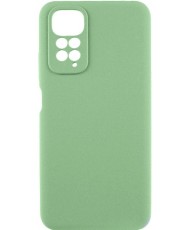 Чехол Silicone Cover Lakshmi Full Camera (AAA) для Xiaomi Redmi Note 11 (Global) / Note 11S Mint