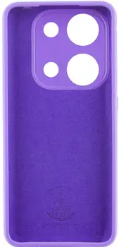 Чехол Silicone Cover Lakshmi Full Camera (AAA) для Xiaomi Redmi Note 13 4G Amethyst