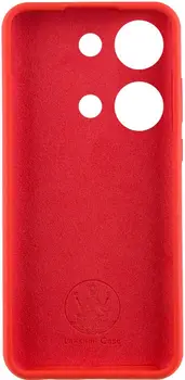 Чехол Silicone Cover Lakshmi Full Camera (AAA) для Xiaomi Redmi Note 13 4G Red