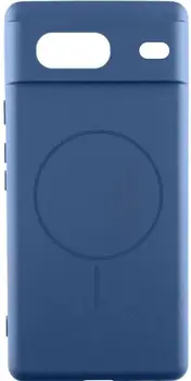 Чехол Silicone Cover Lakshmi Full Camera (AA) with MagFit для Google Pixel 7 Navy Blue