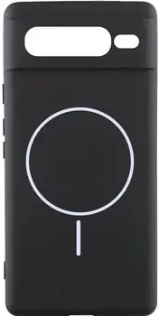 Чохол Silicone Cover Lakshmi Full Camera (AA) with MagFit для Google Pixel 7 Pro Black