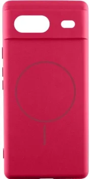 Чехол Silicone Cover Lakshmi Full Camera (AA) with MagFit для Google Pixel 7 Rose Red