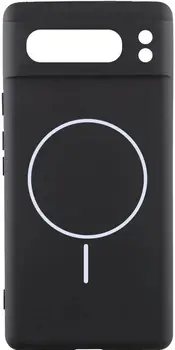 Чохол Silicone Cover Lakshmi Full Camera (AA) with MagFit для Google Pixel 8 Pro Black