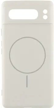 Чохол Silicone Cover Lakshmi Full Camera (AA) with MagFit для Google Pixel 8 Pro White
