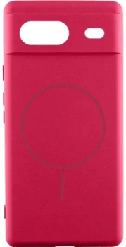 Чохол Silicone Cover Lakshmi Full Camera (AA) with MagFit для Google Pixel 8 Rose Red