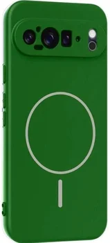 Чохол Silicone Cover Lakshmi Full Camera (AA) with MagFit для Google Pixel 9 Pro XL Dark Green