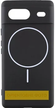 Чехол Silicone Cover Lakshmi Full Camera (AA) with MagFit для Google Pixel 9a Black