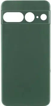 Чехол Silicone Cover Lakshmi Full Camera (AA) для Google Pixel 7 Pro Dark Green