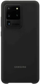 Чохол Silicone Cover Samsung S20 Ultra (G988) Black (EF-PG988TBEGRU)