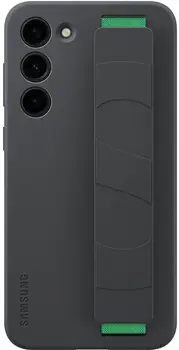 Чехол Silicone Grip Case Samsung Galaxy S23 Plus Black (EF-GS916TBEGRU)