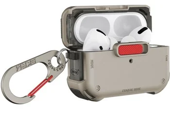 Чохол SkinArma Mecha Airpods Pro 2 Titanium (SK-APP2-MECHA-TIT)