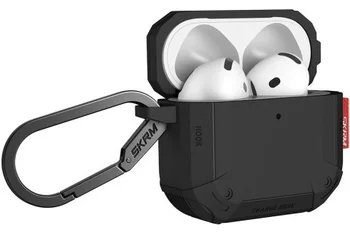 Чохол SkinArma Mecha CE AirPods 4 Black (SK-AP4MECCE-BLK)