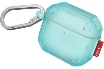 Чохол SkinArma Mecha CE AirPods 4 Teal (SK-AP4MECCE-TEAL)