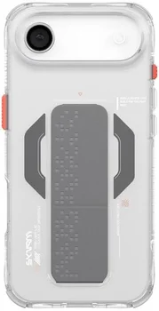 Чехол Skinarma Haxa Mag-Charge + Grip-Stand iPhone 17 Air Clear (SK-2025IP6.6-HAXA-CLR)