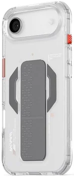 Чехол Skinarma Haxa Mag-Charge + Grip-Stand iPhone 17 Air Clear (SK-2025IP6.6-HAXA-CLR)