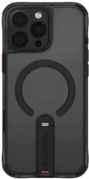 Чехол Skinarma Helix (Mag-Charge + 360° Rotating Stand) iPhone 16 Pro Black (SK-IP16PRO-HELIX-BLK)