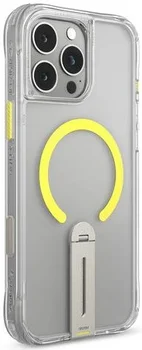 Чехол Skinarma Helix (Mag-Charge + 360° Rotating Stand) iPhone 16 Pro Max Clear (SK-IP16PM-HELIX-CLR)