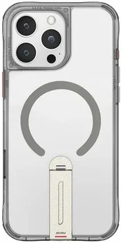 Чехол Skinarma Helix (Mag-Charge + 360° Rotating Stand) iPhone 16 Pro Max Titanium (SK-IP16PM-HELIX-TIT)