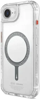 Чохол Skinarma Saido Mag-Charge для iPhone 16e Clear (SK-2025IP61e-SDOMS-CLR)