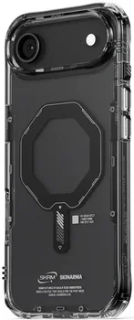 Чехол Skinarma Saido Mag-Charge для iPhone 17 Air Black (SK-2025IP6.6-SDOMS-BLK)