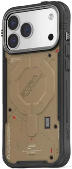 Чехол Skinarma Vigor Mag-Charge iPhone 17 Pro Max Stone (SK-2025IPP6.9-VGR-STN)