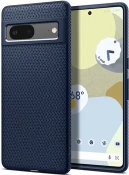 Чехол Spigen Google Pixel 7 Liquid Air Navy Blue (ACS04697)