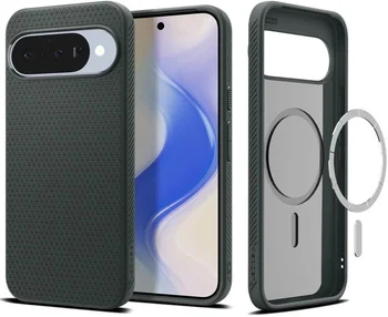 Чохол Spigen Liquid Air MagFit Google Pixel 10/10 Pro Abyss Green (ACS09696)