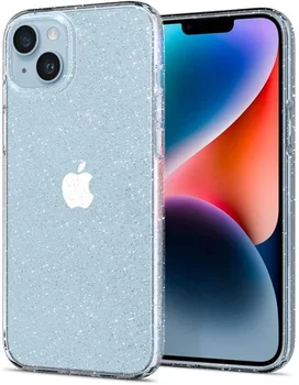 Чохол Spigen Liquid Crystal Glitter Apple iPhone 14 Crystal Quartz (ACS05034)