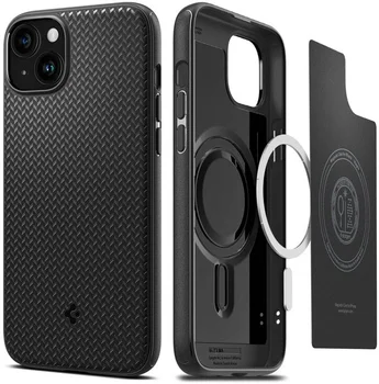 Чохол Spigen Mag Armor Apple iPhone 15 Matte Black (ACS06815)