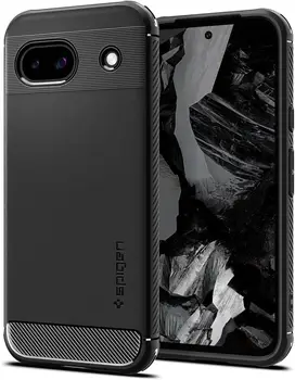 Чехол Spigen Rugged Armor Google Pixel 8a Matte Black (ACS07259)