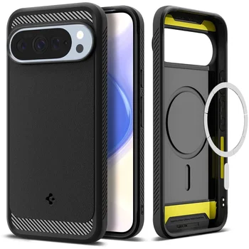 Чохол Spigen Rugged Armor MagFit Google Pixel 10 Pro XL Matte Black (ACS09721)