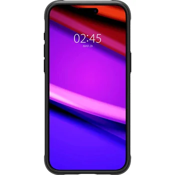 Чехол Spigen Rugged Armor with MagSafe Apple iPhone 15 Pro Matte Black (ACS06703)