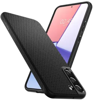 Чохол Spigen Samsung Galaxy S22 Liquid Air Matte Black (ACS03987)