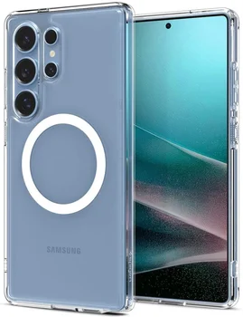 Чохол Spigen Samsung Galaxy S25 Ultra Ultra Hybrid MagSafe Clear White (ACS08956)