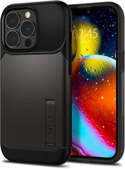 Чехол Spigen Slim Armor Apple iPhone 13 Pro Gunmetal (ACS03303)