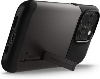 Чехол Spigen Slim Armor Apple iPhone 13 Pro Gunmetal (ACS03303)