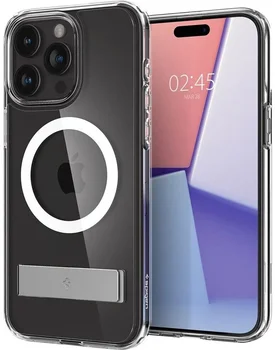 Чехол Spigen Slim Armor Essential S with MagFit Apple iPhone 15 Pro Crystal Clear (ACS06477)
