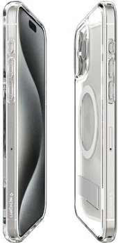 Чехол Spigen Slim Armor Essential S with MagFit Apple iPhone 15 Pro Max Crystal Clear (ACS06452)