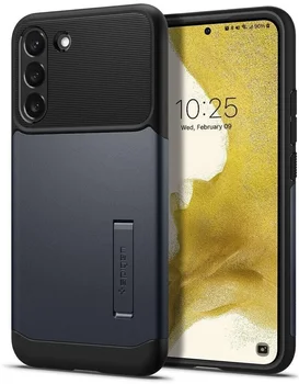 Чехол Spigen Slim Armor Samsung S22 Plus (S906) Metal Slate (ACS03978)