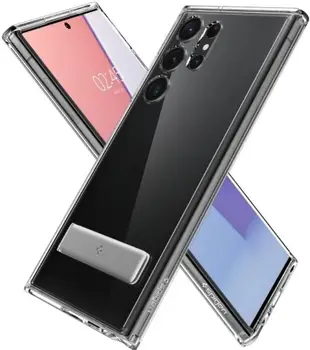 Чехол Spigen Ultra Hybrid S Samsung Galaxy S23 Ultra Crystal Clear (ACS05622)