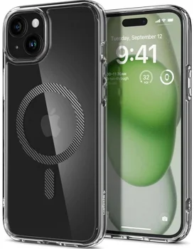 Чехол Spigen Ultra Hybrid with MagFit Apple iPhone 15 Carbon Fiber (ACS06805)