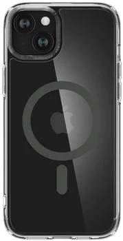 Чехол Spigen Ultra Hybrid with MagFit Apple iPhone 15 Graphite (ACS06804)