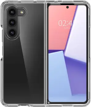 Чехол Spigen Ultra Hybrid для Samsung Galaxy Z Fold5 Crystal Clear (ACS06221)