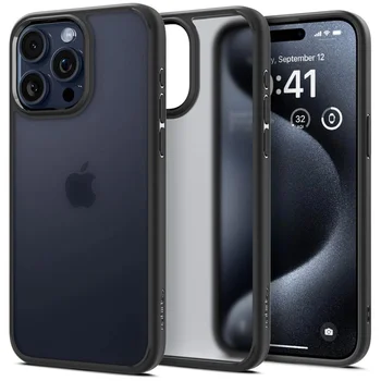 Чехол Spigen iPhone 15 Pro Max Ultra Hybrid Frost Black (ACS06568)
