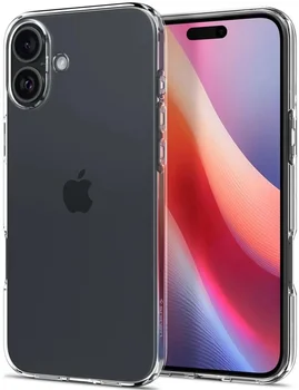 Чехол Spigen iPhone 16 Liquid Crystal Crystal Clear (ACS08190)