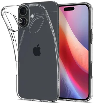 Чехол Spigen iPhone 16 Liquid Crystal Crystal Clear (ACS08190)