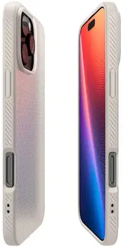 Чохол Spigen iPhone 16 Pro Liquid Air Case Natural Titanium (ACS08120)