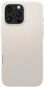 Чохол Spigen iPhone 16 Pro Max Liquid Air Case Natural Titanium (ACS07991)