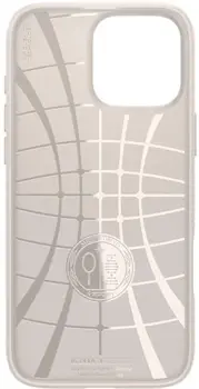 Чохол Spigen iPhone 16 Pro Max Liquid Air Case Natural Titanium (ACS07991)